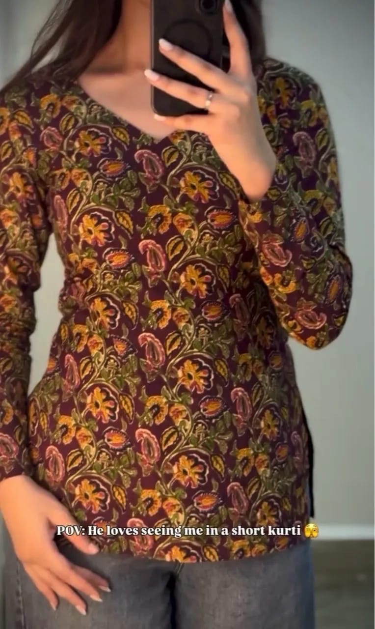 Floral Corset Kurti view 4
