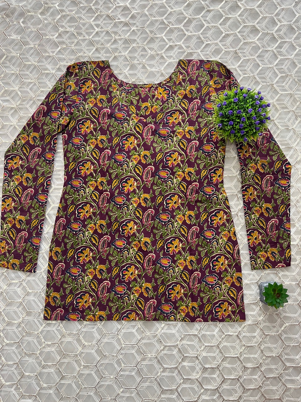Floral Corset Kurti view 7