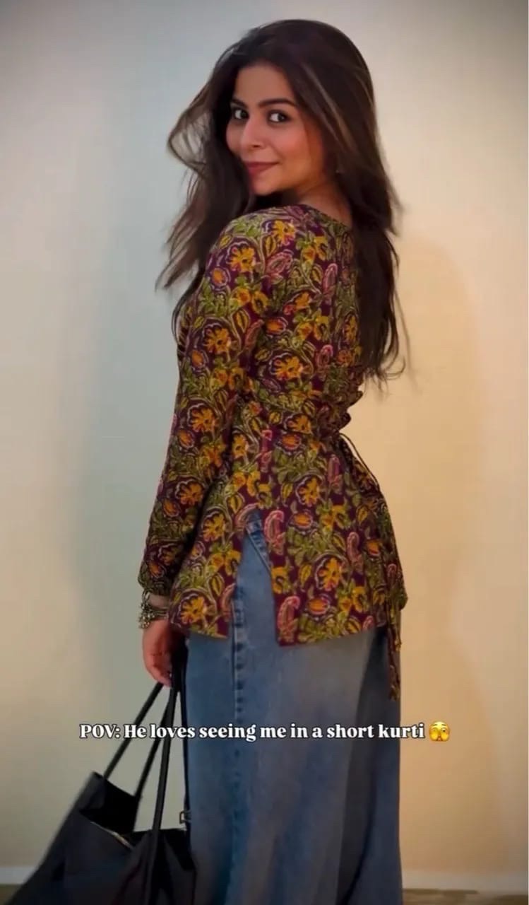Floral Corset Kurti view 5