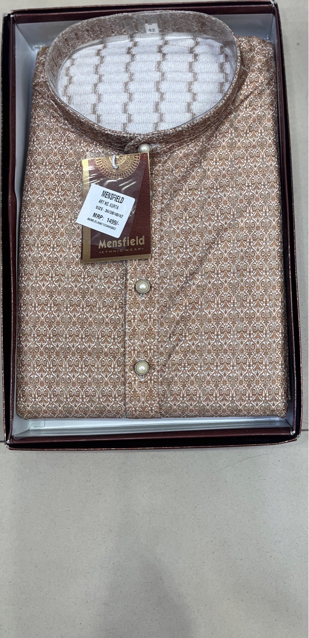 Mensfield Ethnic Wear Kurta. Imported view 4