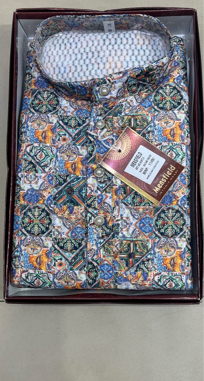 Mensfield Ethnic Wear Kurta. Imported view 10