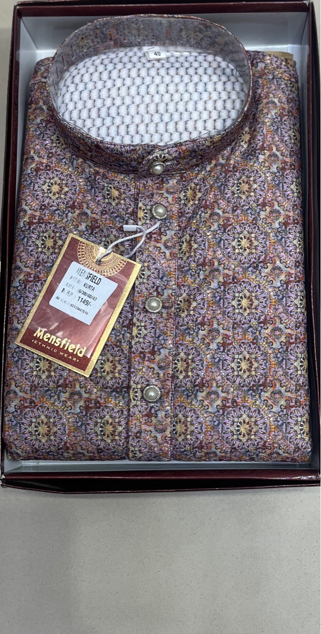 Mensfield Ethnic Wear Kurta. Imported view 8
