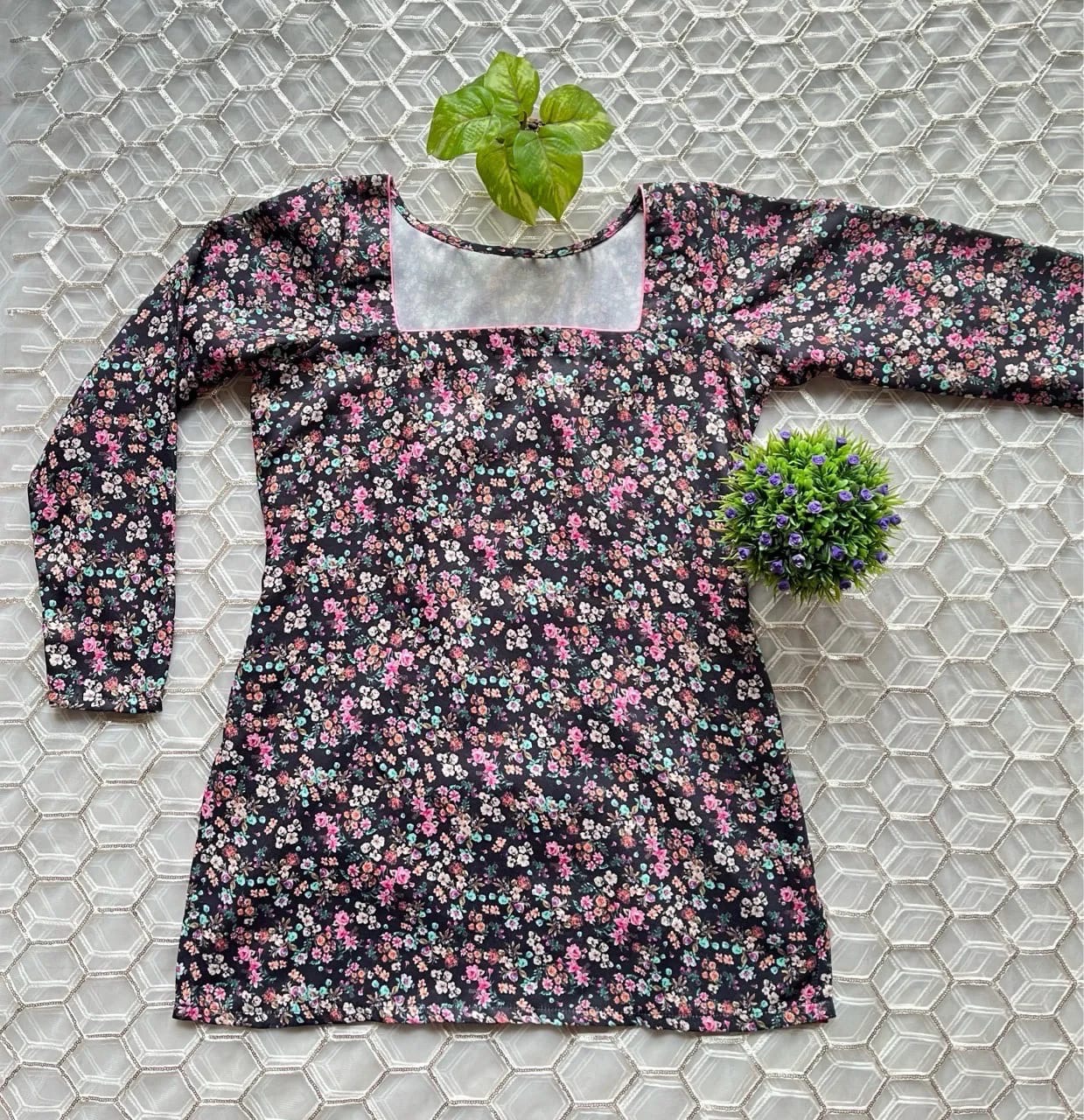 Woolen Corset Kurti view 8