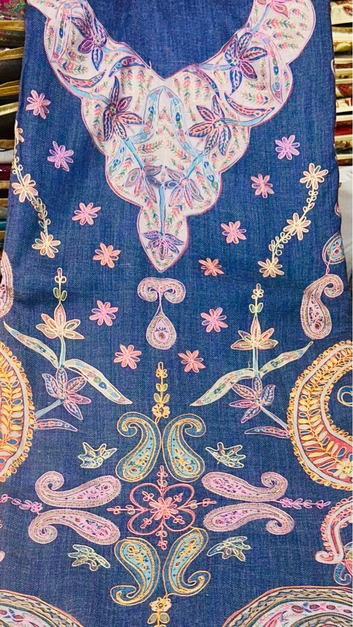 Embroidered Cotton Kurta view 2