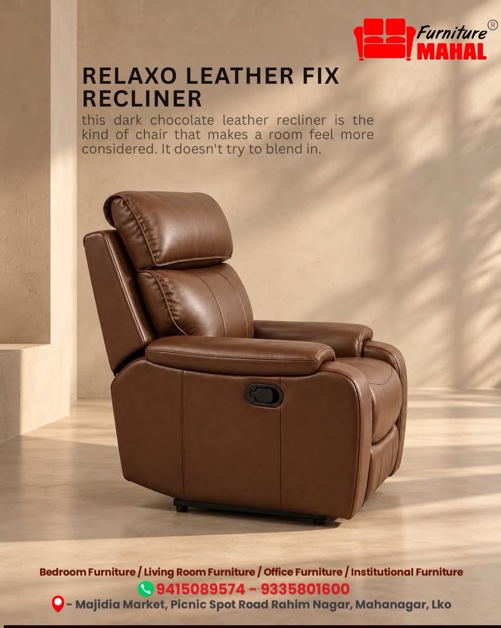 Recliner Sofa - Furniture Mahal view 2