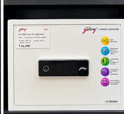 Godrej NX Pro Lume 30L Digital Locker view 2